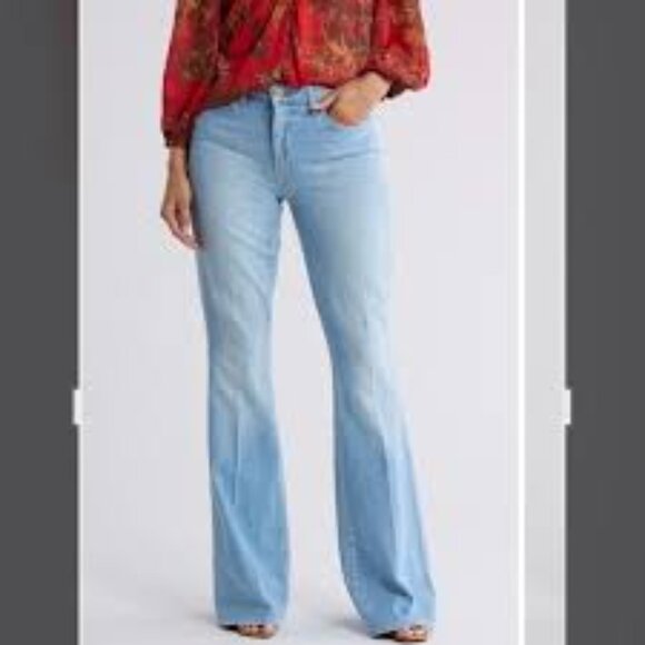 NWOT: L' Agence Bell High Rise Flare Jeans Size 29 - Picture 1 of 9